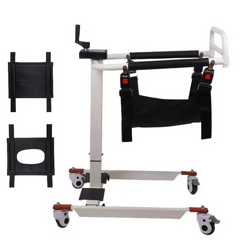 Home patient lift transfer - patient,