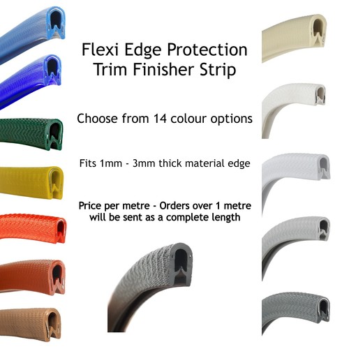 Coloured pvc rubber edge - pvc,