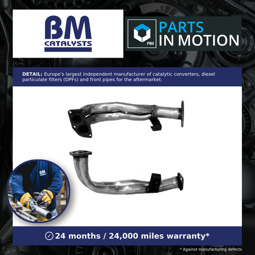 Exhaust front down - front, fits