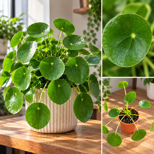 Pilea peperomioides chinese - pilea,
