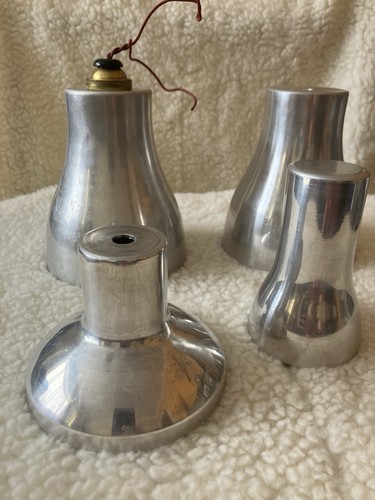 Set vintage metal lamp - set, of