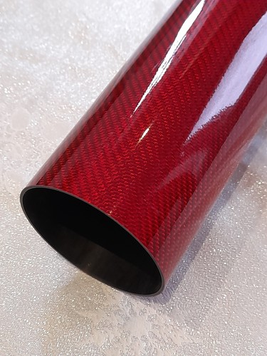 Carbon fibre tube - carbon,