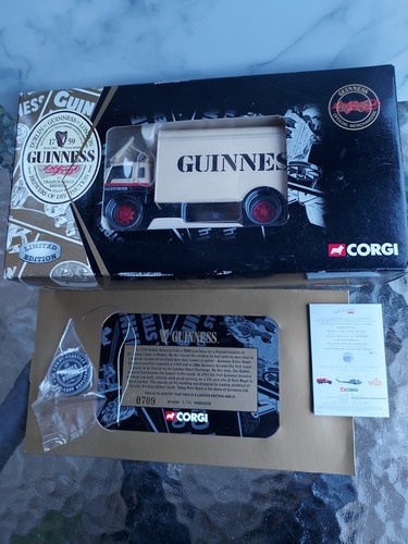 Corgi guinness bedford - corgi, 1/50