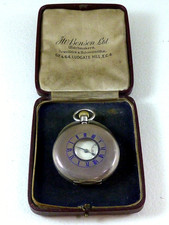 J W Benson Solid Silver Swiss