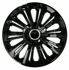 16" Wheel trims fit Nissan Primastar NV300 Primera Almera 4 x16 inches black