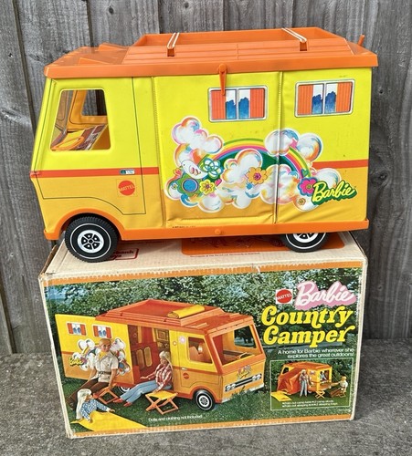 Vintage barbie country camper - vintage,