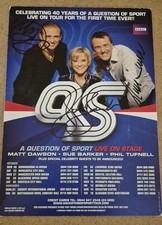 A Question Of Sport Signed Leaflet.