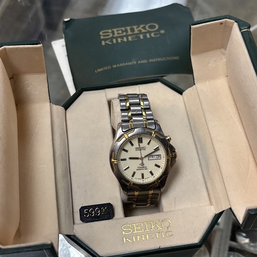 Seiko kinetic titanium sports - kinetic,