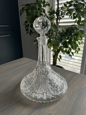 Vintage Cut Glass Decanter
