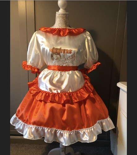 Sissy maid dress made to - made,