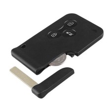For Renault Megane 2 Scenic Clio 3 Button Complete Remote Key Card Fob 433Mhz