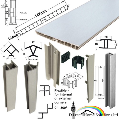Stainless steel effect kitchen - steel,