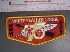 Boy Scout OA 499 White Feather