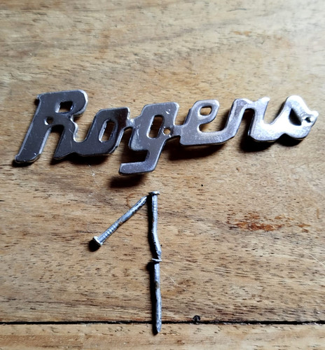 Vintage rogers logo studs - vintage,