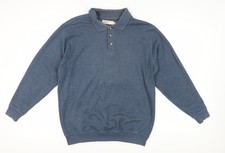 EWM Men's Blue Henley