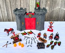 Playmobil 4440 Knights Take Along Castle With Original Figures & Accessories