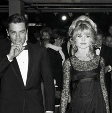 Alain Delon and Brigitte