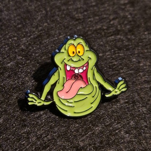 Ghostbusters slimer enamel - ghostbusters,