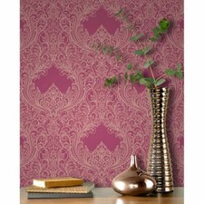 Rasch Damask Pattern Wallpaper
