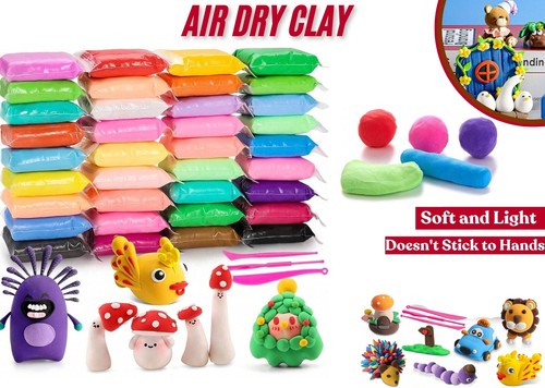 Colors air dry clay - dry,