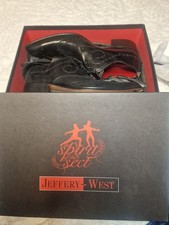 Jeffrey West Mens 2434 Black Boots Size 8.5uk Brand New