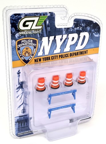 Greenlight nypd police - greenlight, 1/64