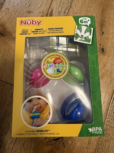 Nuby fruitsicles nibbler - nuby, /