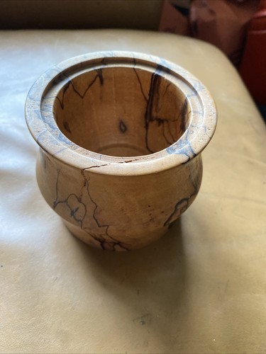Bins spalted beech container - beech,