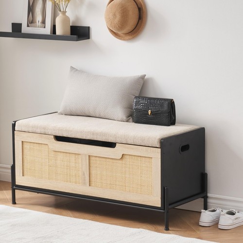 Entryway storage bench - 39.4",