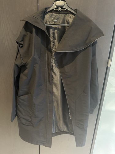Zara men black parka - zara,