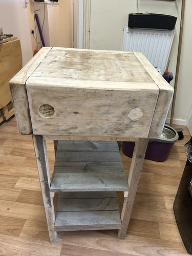 Butchers block solid oak 460 - 460, x