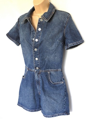 Zara short sleeve denim - short,