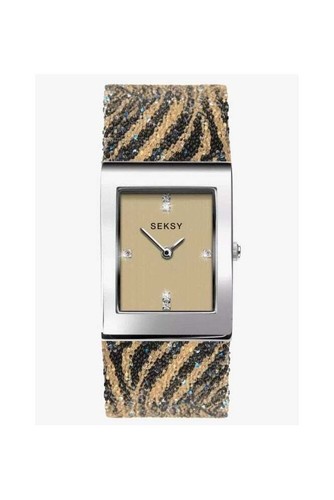 Seksy rocks ladies watch zebra - ladies,