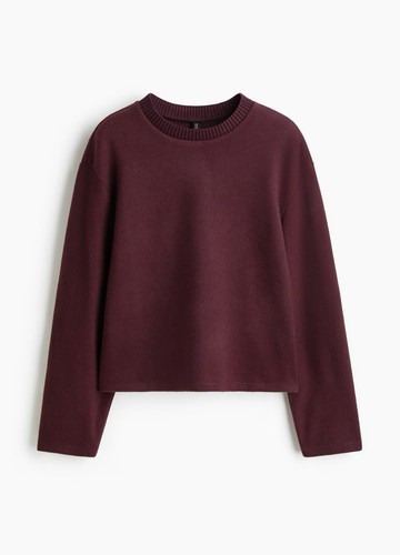 Burgundy soft touch - h&m,