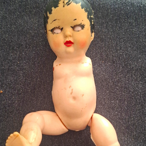 Vintage rosebud england baby - rosebud,