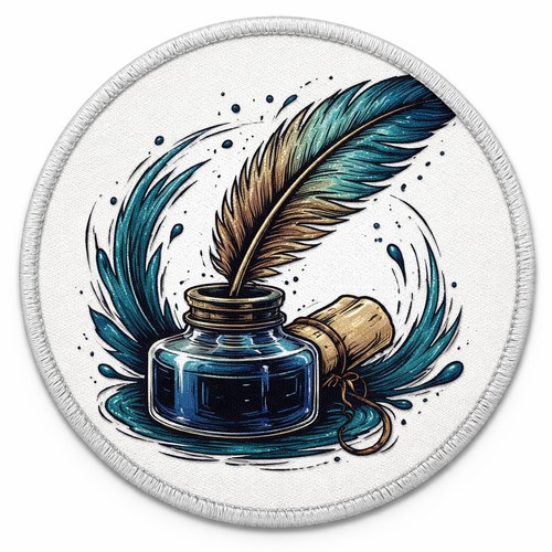 Pen and ink quill - and, feather