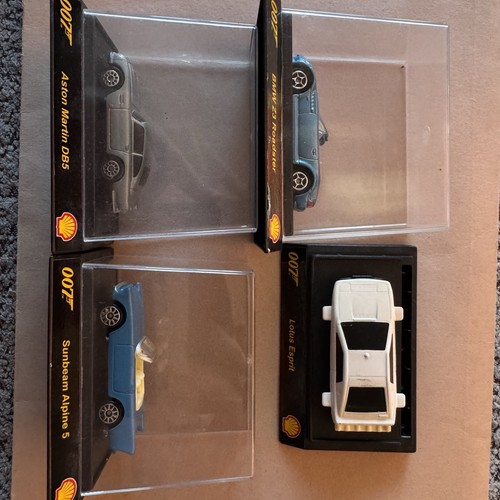 Shell james bond 007 diecast - james,