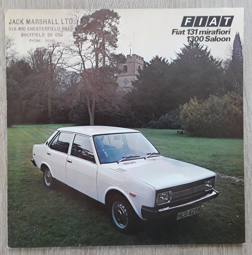 Fiat 131 mirafiori 1300 - 1300, saloon