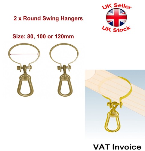Round swing hook hanger - round,