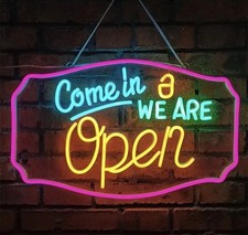 LED Open Sign Neon Light for
