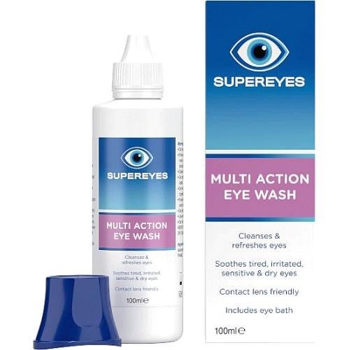 Supereyes eye wash cleansing - eye,