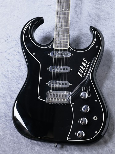 Burns bison guitar black - burns,