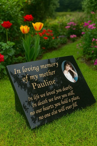 Engraved personalised black - engraved,