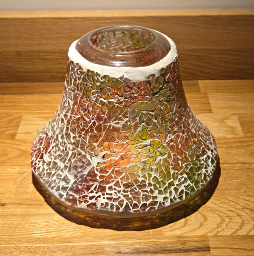 Yankee candle glass mosaic - candle,