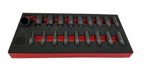 Britool hallmark 19pc sd - 19pc, 3/8"sd