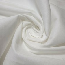 100% Cotton Lawn Voile Light Weight Lining Craft Dress Drape Fabric 44" By Meter