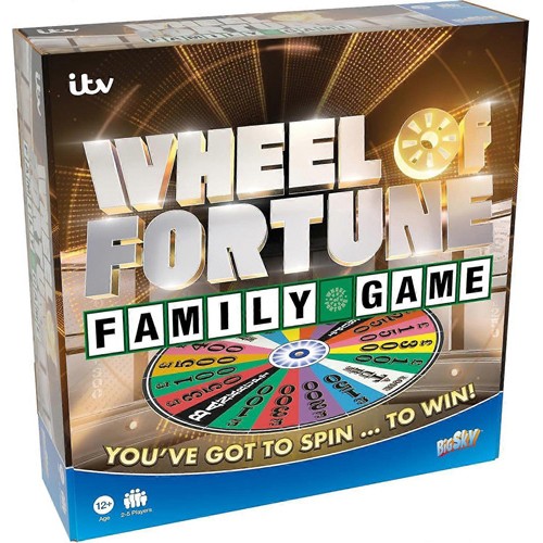 Wheel fortune board game - of,