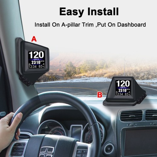 Obd2 gps head display car - gps,