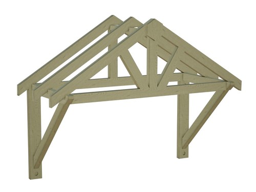 Roof porch canopy front - roof,