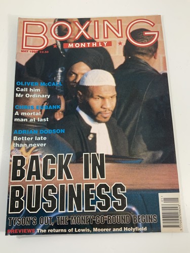 Boxing monthly magazine may - monthly,